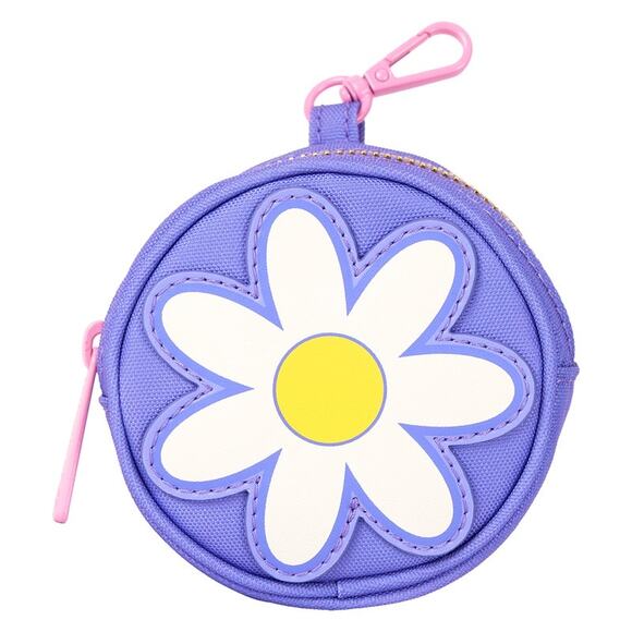 Daisy Duck 85th Anniversary Nylon Sling Crossbody Bag with Coin Bag NWT - Picture 5 of 8